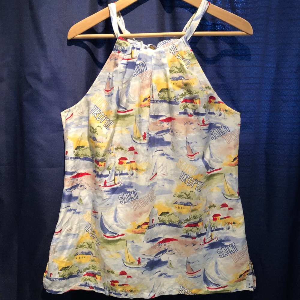 TOMMY BAHAMA | Halter Top | L | Tutti Fruti